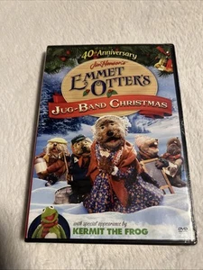 Jim Henson EMMET OTTER'S JUG-BAND CHRISTMAS dvd Kermit The Frog NEW - Foto 1 di 2