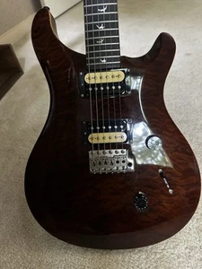 Paul Reed Smith SE Custom 24 Floyd Electric Guitar Early 2020s Charcoal w/Case - Picture 1 of 11