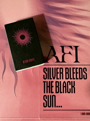 AFI -Silver Bleeds The Black Sun LP Black Marble Vinyl New Sealed W/Matchbook - Image 1 of 4