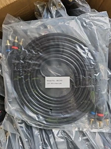 3 RCA Video Cable 12ft - Picture 1 of 4