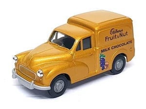 Corgi 1/43 Scale 61209 - Morris Minor Van Cadbury Fruit & Nut - Gold - Picture 1 of 5