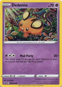 Pokemon - Dedenne #SWSH080 - SWSH: Sword & Shield Promo Cards Holo - Picture 1 of 2