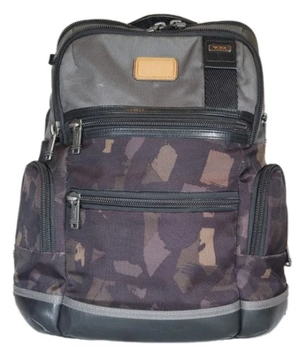 Mochila camuflada para computadora portátil TUMI Alpha Bravo 2 Knox cuero de nailon balístico 222681GC2 Foto 1 de 4