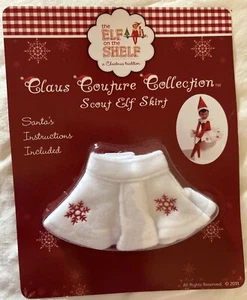 Elf On The Shelf Scout Snowflake Skirt Outfit Girl Doll Clothes New 2005 - Picture 1 of 3