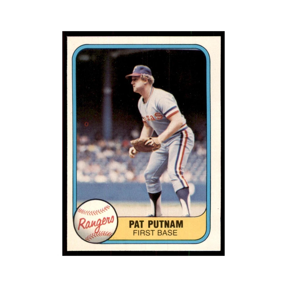 1981 Fleer Pat Putnam Baseball Cards #630 - Image 1 of 3