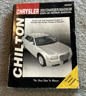 Manual de reparación Chilton: Chrysler 300, Charger & Magnum 2005-2007. Foto 1 de 4