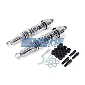 Classic Cafe Japanese Style Motorcycle Rear Shocks Eye To Eye 365mm - Picture 1 of 3