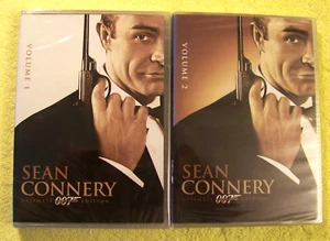 BRAND NEW: SEAN CONNERY 007, Ultimate Edition, Vol. 1 & Vol. 2, 6 Movies/6 Discs - Picture 1 of 6