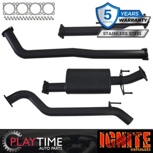 3" DPF Back For Toyota 2.8L N80 Hilux Exhaust Stainless Steel GUNs With Muffler - Picture 1 of 7