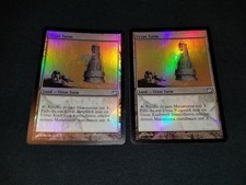 MTG 1x 9th Edition uncommon land LP German FOIL Urza's Tower ships w/ tracking