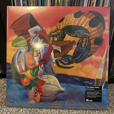 THE MARS VOLTA Octahedron 2xLP TURQUOISE+RED Vinyl #/1500-Sparta/At The Drive In - Image 1 of 4