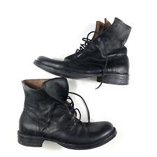Avant-garde Fiorentini+baker leather boots grotesque size 38 black