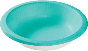 20 Count Paper Bowl, 20 oz Creative Converting Touch of Color - teal - Picture 1 of 1