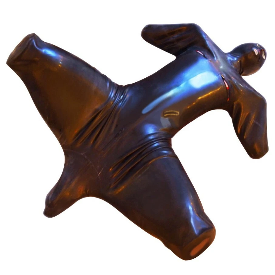 bitch suit, Immobilisation Suit Super stretchy Body Shiny Spandex black - Image 1 of 1