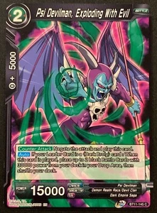 Psi Devilman, Exploding With Evil | BT11-145 | C | Vermilion Bloodline | DBS - Picture 1 of 3