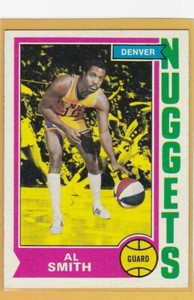 1974-75 TOPPS BASKETBALL AL SMITH #239 NUGGETS NMMT *74583