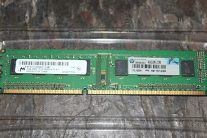 1 GB PC3-10600 DDR-1333 MHZ 240 pines TECNOLOGÍA DE MEMORIA DIMM MICRON 2 GB - Imagen 1 de 2