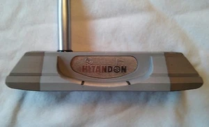 Tungsten Copper Golf Club Putter HiTandon Putt-In R/ Hand Golf Pride Grip 35" EC - Picture 1 of 12