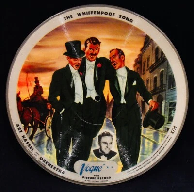 Vogue Picture Disc~#R770~The Whiffenpoof Song + If That Phone Ever Rings~Kassel - Image 1 of 2