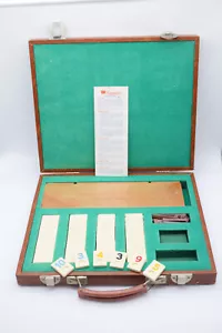 Vintage Rack Rommé (Rummikub) mit Racks mit Reisekoffer ~ komplett - Bild 1 von 9