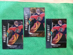2002-2003 Parkhurst ROBERTO LUONGO GOLD /10 & RAINBOW SILVER/50 BRONZE /100
