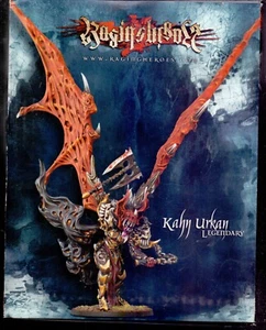 RAGING HEROES BOX KAHN URKAN LEGENDARY 22 CM METAL BODY WINGS RESIN - Picture 1 of 2
