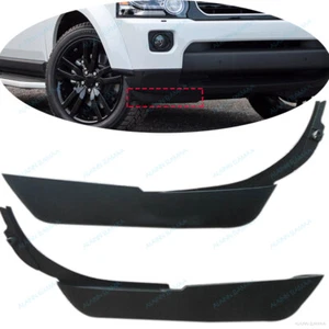 L&R Front Bumper Air Deflector Spoiler t For Land Rover Discovery LR4 2014-2016 - Picture 1 of 5