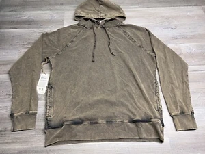 Mineral Wash Hoodie Neu mit Etikett Maggies Organics Union Made Sweatshirt braun Pullover L - Bild 1 von 10