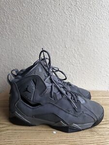 Air Jordan True Flight Athletic Shoes Size 6.5 Youth  (343795-027) Grey Black