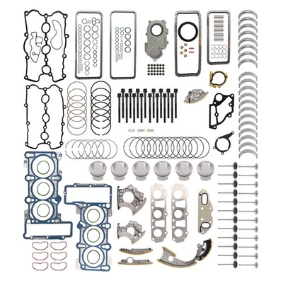 Kit completo de cojinetes de pistones, válvulas y cadena de distribución para Audi A8 S8 Q5 3.0T 2010-2017 Foto 1 de 4