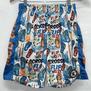 Flow Society Lacrosse Shorts Boys Flip Flow Lacrosse Size S/M L15 - Picture 1 of 10