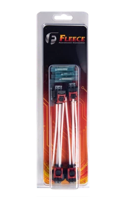 Fleece Replacement Fuel Injector Connector 4-Pack with Pigtail for L5P Duramax - Image 1 of 3