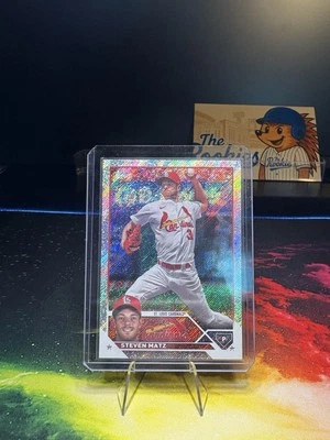 2023 Topps Series 1 - Steven Matz #269 Rainbow Foil NUMBERED 038/608 - Image 1 of 2