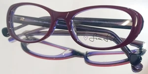 Originale LISA LOEB TRAIN 136 Eyeglasses PLUM New Plastic 51-17-140 - Picture 1 of 13