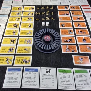 Monopoly Edición Deluxe con Piezas de Juego de Oro Juego de Inversión Estratégica Años 90 - Imagen 1 de 24