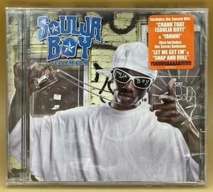 SouljaBoyTellEm.com 2007 Interscope CD Sealed Hype Sticker - Picture 1 of 3