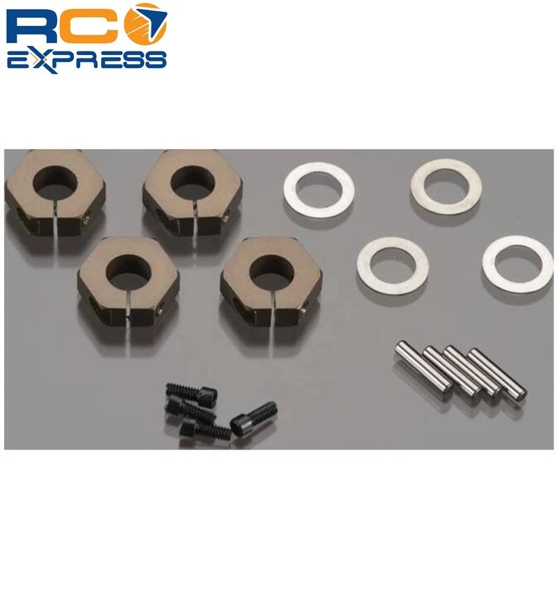 Tekno RC Wheels Hexes 12mm Aluminum Sct410 (4) TKR5571A - Image 1 of 1