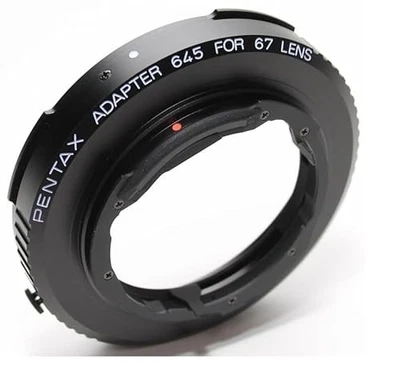 USED PENTAX Mount adapter 645 for Pentax 67 lens - 645 mount genuine - Image 1 of 4