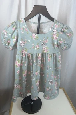 Vestido Disney Multicolor Floral The Aristocrats Marie Girl Talla XS (4/5) Cottage Foto 1 de 4