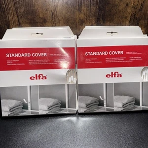 Nuevo Elfa Lote De 4 Cubierta Estándar TACKLIST Para Skena 166" Blanco 427410 - Imagen 1 de 3