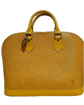Bolso de Mano LOUIS VUITTON Alma Epi Cuero Amarillo - M52143 Foto 1 de 4