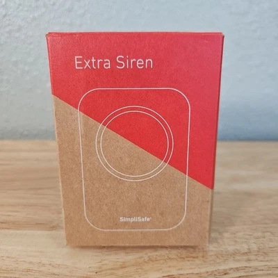 SimpliSafe Extra Siren Home Security  System WS3 New Open Damaged Box Gen 3 - Image 1 of 4