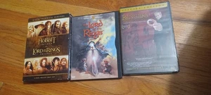 The Lord of the Rings &The Hobbit Trilogies DVD Lot Fatastic Beasts 3-film - Picture 1 of 1