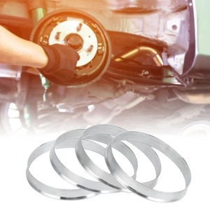 Anillos centrados en el cubo, 66,1 mm ID a 67,1 mm OD aleación de aluminio, 4 piezas - Imagen 1 de 6