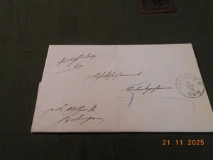 Balingen 1878 alter Brief Dokument Vertrag Oberamtsgericht - Picture 1 of 4