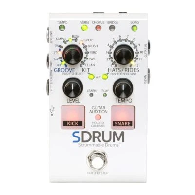 DigiTech SDRUM-U Drum Machine Pedal - New! - Free US Ship - ProSoundUniverse. - Image 1 of 4