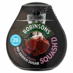 Robinsons Squash'd Summer Fruits No Added Sugar (66ml) - Pack of 2 - Picture 1 of 1