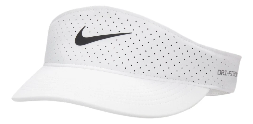 Size S/M - Nike Unisex Adult Dri-FIT ADV Ace Tennis Visor (Navy Blue) FB6443-478