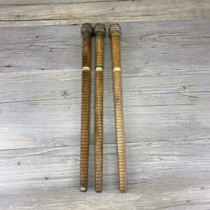 "Bobinas de tejido vintage de 15"" - lote de 3" - Imagen 1 de 4