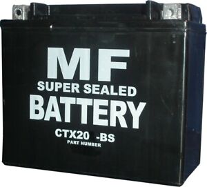 Battery Conventional For 1984 Harley XR 1000 Sportster Street Racer NO ACID